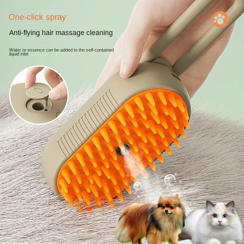 QuadPaw™ 3-in-1 Dampfbürste