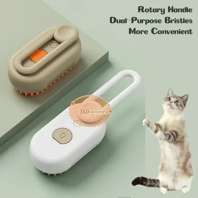 QuadPaw™ 3-in-1 Dampfbürste